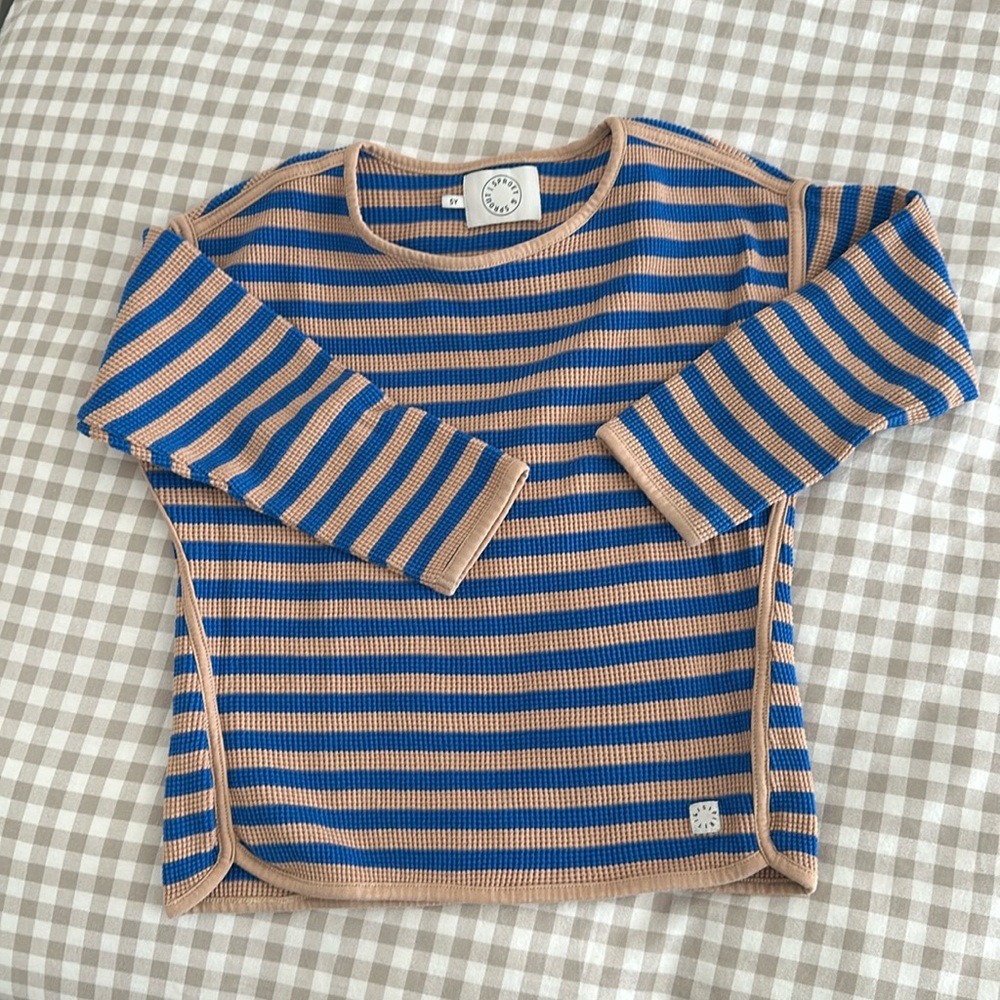 Sproet & Sprout waffle top. Size 5Y